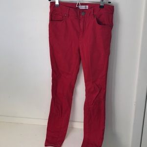 LOFT red legging pants